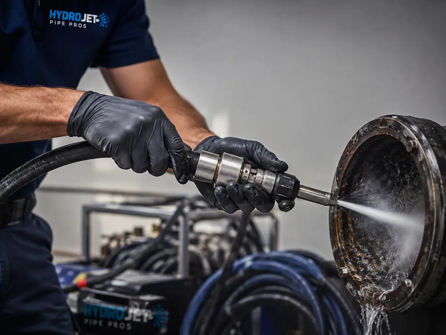 Hydro Jet Pipe Descaling in Nassawadox, VA